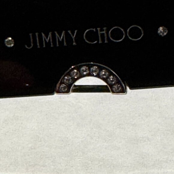 BNIB!  Authentic JIMMY CHOO JC5033B RHINESTONE SUNGLASSES WITH RHINESTONE CHAIN - Picture 8 of 9